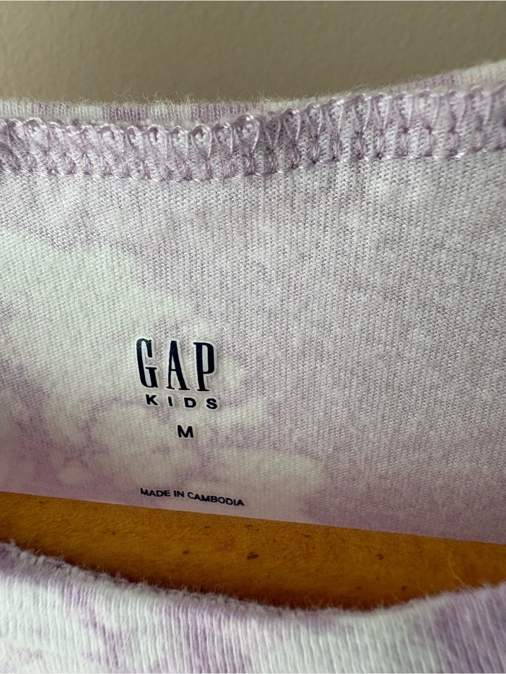 GAP Lavender Floral Tank Dress with Drawstring
